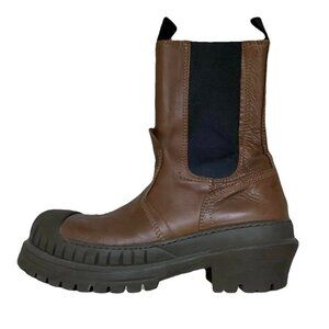 Acne Lugsole Boots - Brown, Size 39